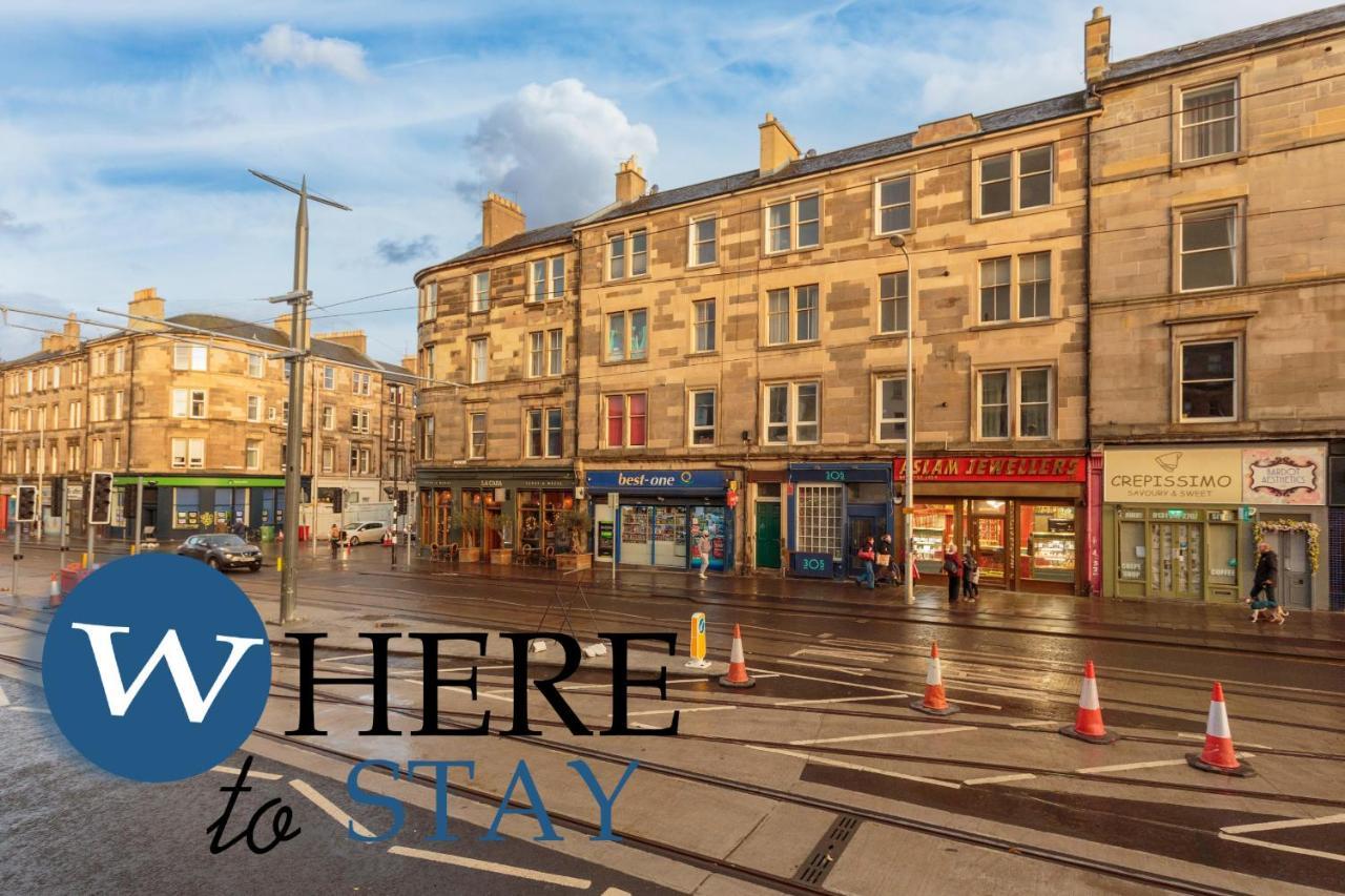 Delightful 2 Bedroom Apartment In Leith EDI Eksteriør bilde